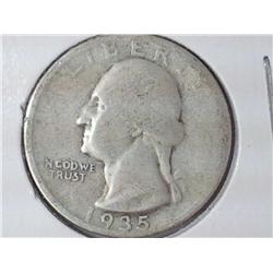 1935-D Washington Quarter
