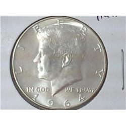 1964 Kennedy Half Dollar (UNC) Silver