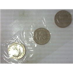 1980 Susan B. Anthony Dollar Souvenir Set P/D/S