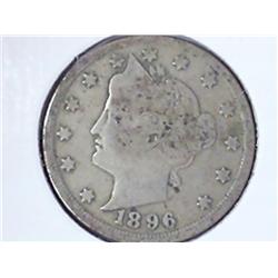 1896 Liberty "V" Nickel