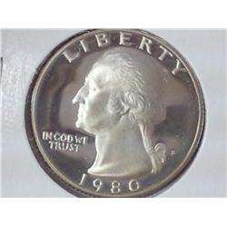1980-S Washington Quarter Proof