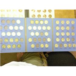 3 Books Of Jefferson Nickels (Approx. 120 Coins)