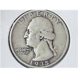 1935 Washington Quarter
