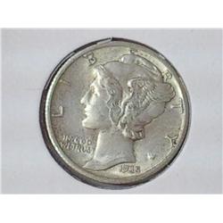 1935 Mercury Dime