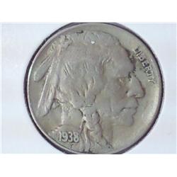 1938-D Buffalo Nickel