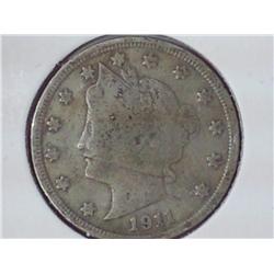 1911 Liberty "V" Nickel