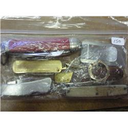 6 Assorted Pocket Knives