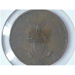 1944-S US/Philipinnes One Centavo