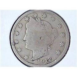 1912 Liberty "V" Nickel