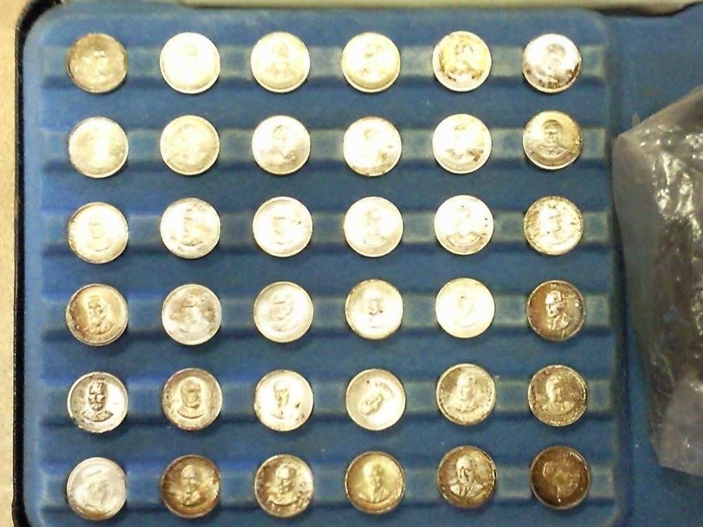 Mini Coin Set Franklin Mint Presidential Mini Coin Set Sterling