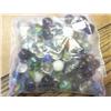 Bag Of 80+ Assorted Glass Marbles