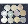 11 Assorted Indian Head Cents (1880's)