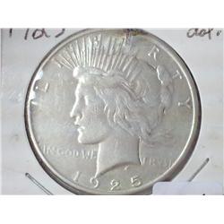 1925 Peace Silver Dollar