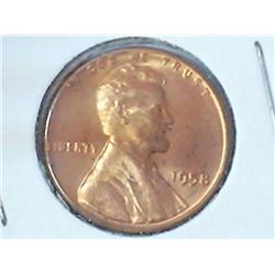 1958 Lincoln Cent (UNC)