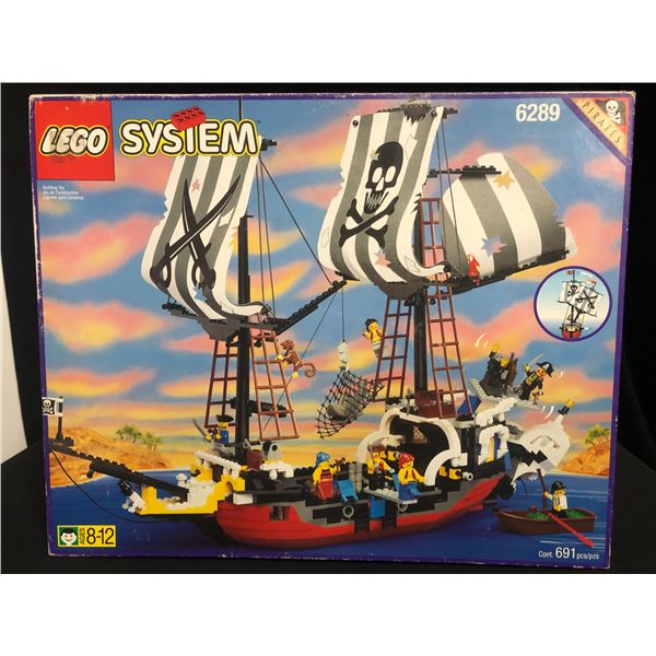 SEALED VINTAGE LEGO SYSTEM 6289 PIRATE SHIP (RETIRED )