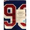 Image 2 : WAYNE GRETZKY NEW YORK RANGERS AUTOGRAPHED REPLICA BLUE CCM HOCKEY JERSEY (UD COA)