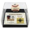 Image 2 : Ernie Banks Signed LE OAL Baseball with Thumbprint With Display Case (Sports Print)