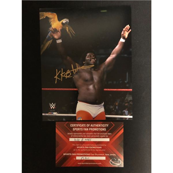 AUTOGRAPHED WWE WRESTLING 8 X 10 KOKO BEWARE