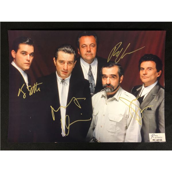 GOODFELLAS CAST SIGNED 8X10 PHOTO (RA COA)