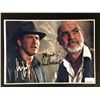 Image 1 : HARRISON FORD AND SEAN CONNERY SIGNED 8X10 PHOTO (RA COA)