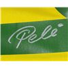 Image 2 : PELE SIGNED BRAZIL SOCCER JERSEY (BECKETT COA)