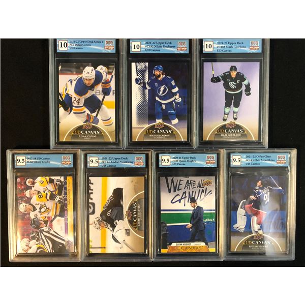 GCG HIGH GRADE HOCKEY CARD LOT