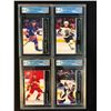 Image 1 : GCG HIGH GRADE HOCKEY CARD LOT