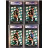 Image 1 : 1993-94 PARKHURST NO.462 MARIO LEMIEUX ALL-STAR (GCG 9.5) X4