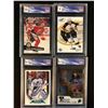 Image 1 : GCG HIGH GRADE HOCKEY CARD LOT