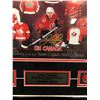 Image 2 : JEROME IGINLA SIGNED AND CUSTOM FRAMED 16 X 20 TEAM CANADA