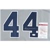 Image 2 : REGGIE JACKSON SIGNED NEW YORK YANKEES BASEBALL JERSEY (JSA COA)