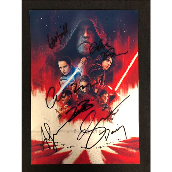 STAR WARS CAST SIGNED 8 X 10 (RA COA)