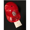 Image 2 : RAFAEL FURCAL SIGNED ST. LOUIS CARDINALS BATTING HELMET (SCHWARTZ COA)