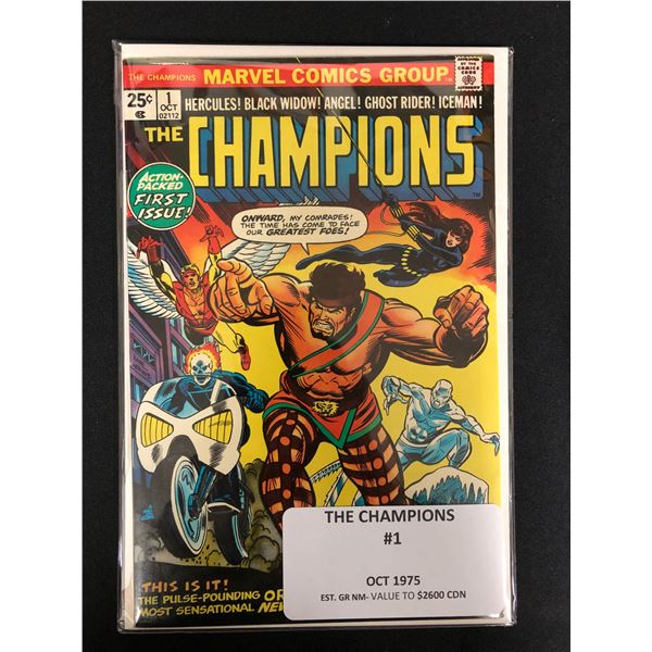 MARVEL COMICS THE CHAMPIONS NO.1