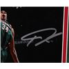 Image 2 : GIANNIS ANTENTOKOUNMPO SIGNED 20 X 24 FRAMED DISPLAY (JSA COA)