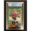 Image 1 : 1986 TOPPS NO.388 ANDRE REED RC (GCG 6)