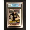 Image 1 : 1981-82 O-PEE-CHEE NO.1 RAY BOURQUE (GCG 4.5)