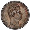 Image 2 : Italy: Sardinia 1 Lira 1843-P, Eagle - One of only 2 Certified Examples!