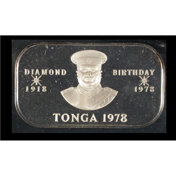 Tonga 1978 F.A.O. Silver Pair