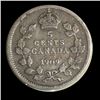 Image 2 : 1909 Five Cents - Round Leaves, Cross/Bow Tie