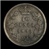 Image 2 : 1893 Ten Cents - Flat Top 3, 9 over 9