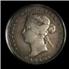 Image 2 : 1885 Twenty-five Cents - Curved 5 Over 3