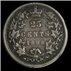 Image 2 : 1886 Twenty-five Cents - Obverse 5, 6/3, LBE
