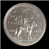 Image 2 : 1973 Twenty-five Cents - Large Bust