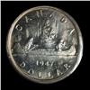 Image 2 : 1947 One Dollar - Pointed 7, Quad HP