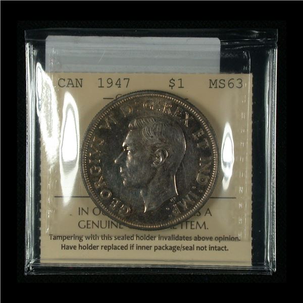 1947 One Dollar - Blunt 7