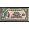 Image 2 : Bank of Canada $20 1935, Large Seal