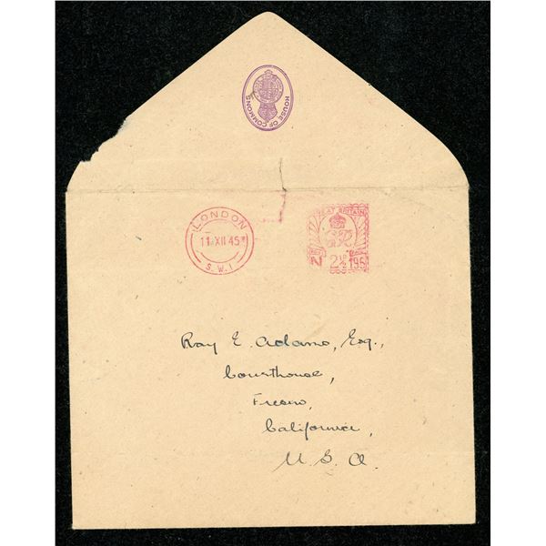 Winston Churchill Hand Written Letter
