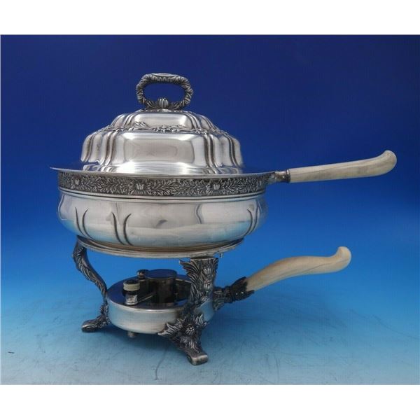 Sterling Silver Chafing Dish With Warmer Tiffany and Co
