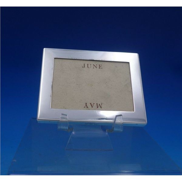 Sterling Silver Desk Calendar Frame Tiffany and Co